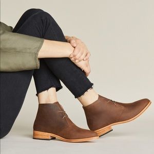 Used Nisolo Isla Boot 9.5 In Ligh Oak